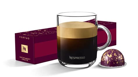 nespresso infiniment fruite coffee.